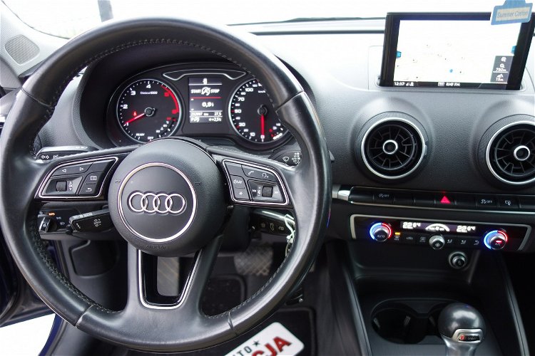 Audi A3 1.6TDI 110KM S-Tronic Navigacja Klimatronic Alu Gwarancja zdjęcie 11