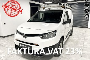 Toyota Proace City 1.5 D 131KM*Pełne wyposażenie warsztat*Tempomat*Bagażnik VAT-1*F-VAT23