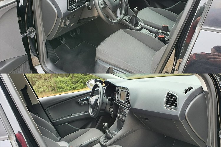 Seat Leon 1.6 TDI 110KM # LED # Navi # ParkPilot # Climatronic # Zadbany zdjęcie 15