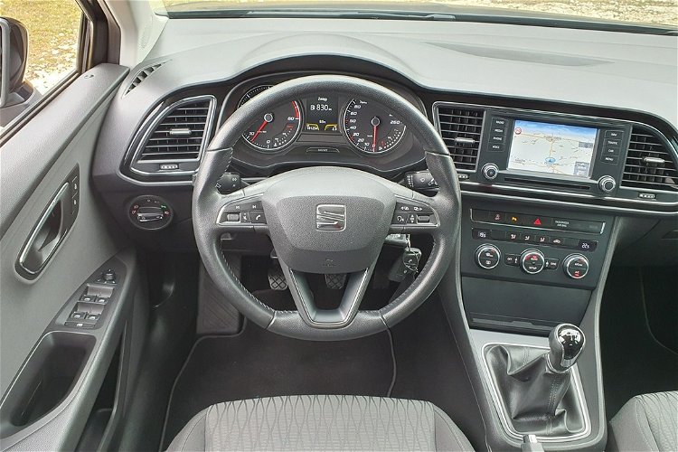 Seat Leon 1.6 TDI 110KM # LED # Navi # ParkPilot # Climatronic # Zadbany zdjęcie 17