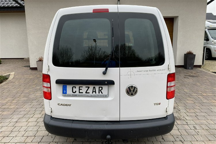 Volkswagen Caddy 1.6tdi super stan dobrze wyposażony klimatronik zdjęcie 22