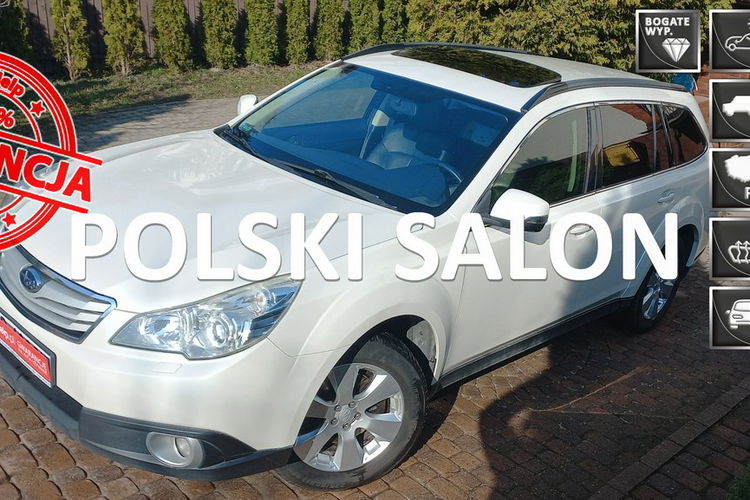 Subaru OUTBACK Salon PL 4x4 3.6 V 260KM Bezwypadkowy Full Opcja Biała Perła zdjęcie 1