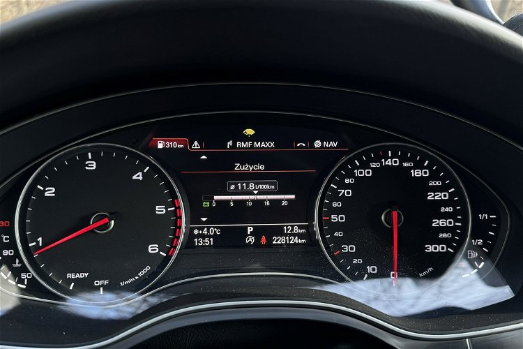 Audi A6 2.0tdi 150KM s-line Automat full ledy kamera skóry 1wł bezwypadkowy gw zdjęcie 46