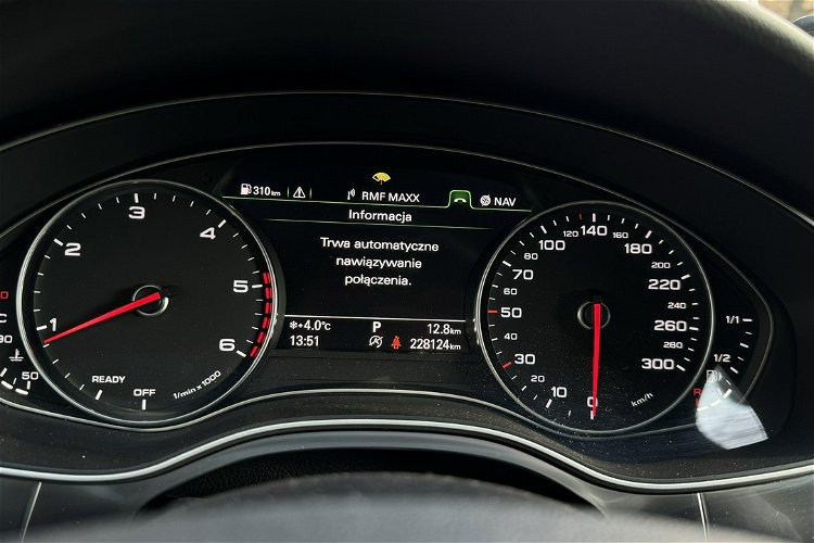 Audi A6 2.0tdi 150KM s-line Automat full ledy kamera skóry 1wł bezwypadkowy gw zdjęcie 50