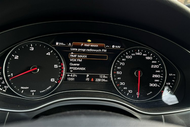 Audi A6 2.0tdi 150KM s-line Automat full ledy kamera skóry 1wł bezwypadkowy gw zdjęcie 51