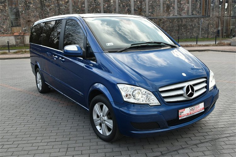 Mercedes Viano 2.2CDi 163KM Aut. 2011r. lift 2x drzwi 8os. Xenon LED 2xPDC HAK zdjęcie 17