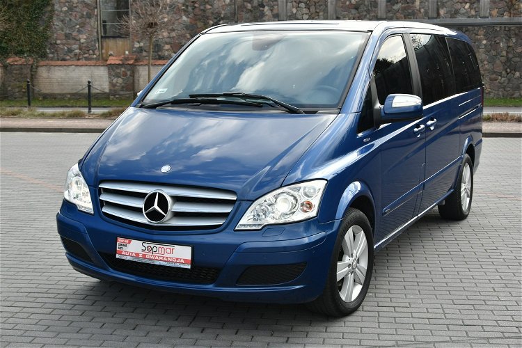 Mercedes Viano 2.2CDi 163KM Aut. 2011r. lift 2x drzwi 8os. Xenon LED 2xPDC HAK zdjęcie 18