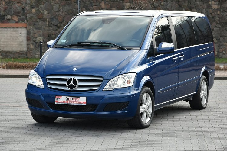 Mercedes Viano 2.2CDi 163KM Aut. 2011r. lift 2x drzwi 8os. Xenon LED 2xPDC HAK zdjęcie 2