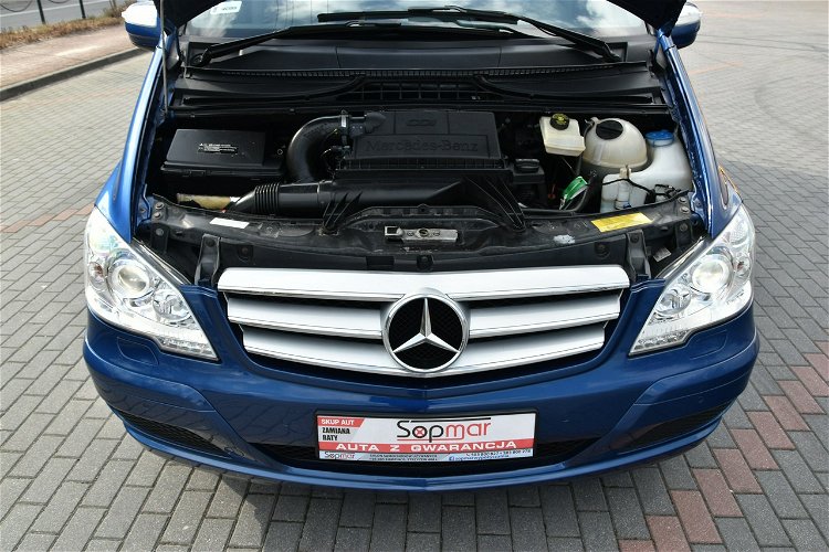 Mercedes Viano 2.2CDi 163KM Aut. 2011r. lift 2x drzwi 8os. Xenon LED 2xPDC HAK zdjęcie 26