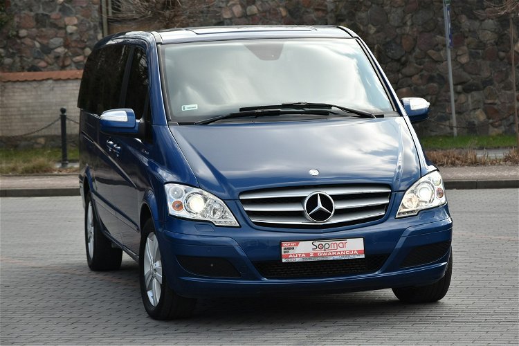 Mercedes Viano 2.2CDi 163KM Aut. 2011r. lift 2x drzwi 8os. Xenon LED 2xPDC HAK zdjęcie 7