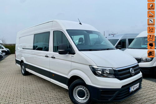 Volkswagen Crafter SALON PL / DOKA 7- OSÓB / SUPER MAXI XXXL / TEMPOMAT / GWARANCJA