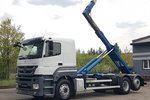 Mercedes AXOR ACTROS 2540 HAKOWIEC 3 OSIE 6x2 KLIMA HAKOWIEC SKIBICKI HKS-20 POD KONTENERY zdjęcie 1