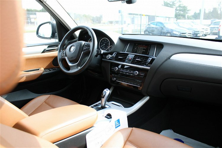BMW X3 F-Vat, Gwarancja, Salon PL, Automat, Panorama, Skóra, X-DRIVE.190KM, zdjęcie 18