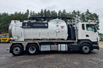 Scania Larsen FlexVac 311 Ładowarka próżniowa ssąca koparka ssąca substancje sypkie odkurzacz WUKO Saugbagger zdjęcie 7