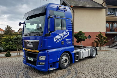 MAN TGX 18.440 LOW DECK XXL Euro 6 4x2 LLS RETARDER , MEGA 2x bak , 2014 r