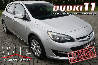 Opel Astra 1.4B DUDKI11 Serwis, Klimatronic, Tempomat, Parktronic, kredyt.GWARANCJA