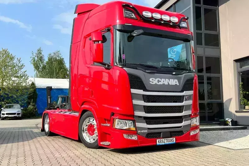 ciągnik siodłowy Scania zdjęcie 1