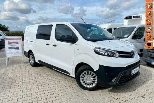 Toyota ProAce SALON PL / DOKA 6-osobowy / 2.0 - 122KM / DŁUGA / KLIMA / GWARANCJA