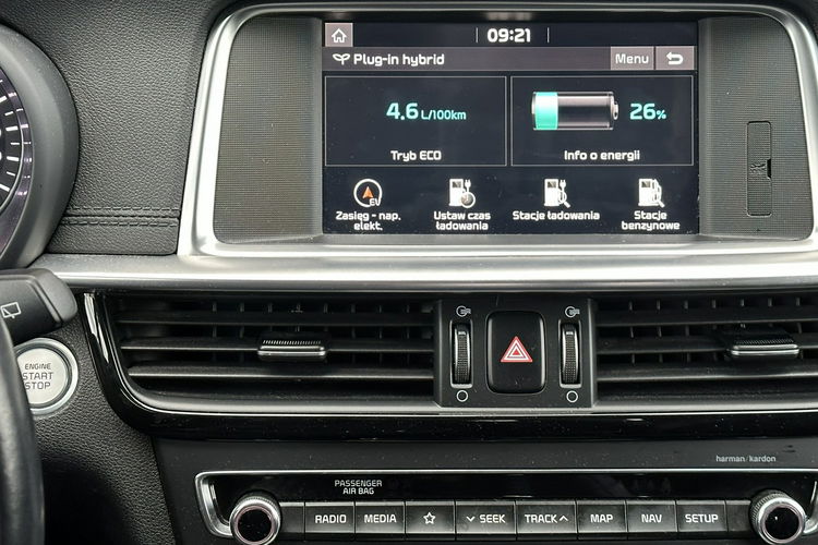 Kia Optima XL Plug-in Hybrid, Gwarancja x 5, salon PL, fv VAT 23 zdjęcie 16