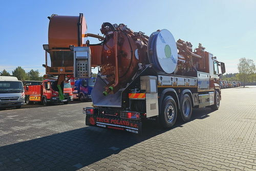 MAN WUKO KROLL ADR KOMBI DO CZYSZCZENIA KANAŁÓW NOWY ADR od 18.04. asenizacyjny separator beczka odpady czyszczenie