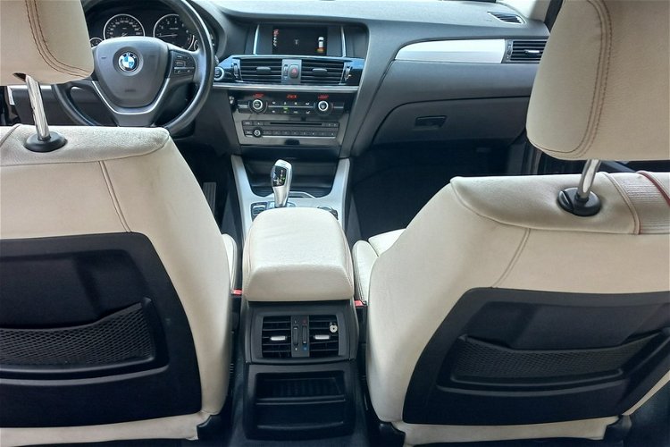 BMW X3 X-DRIVE 2.8i 245KM Automat Kamera Skóry Salon PL 61.9 netto FV23% zdjęcie 4