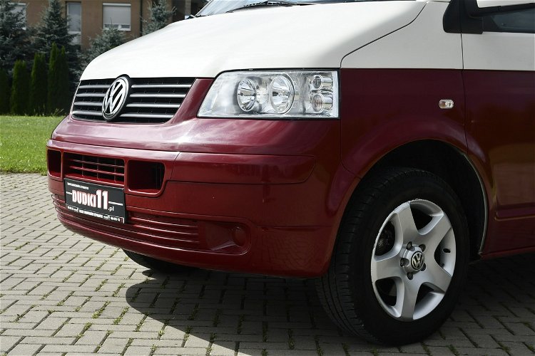 Volkswagen Transporter 2, 5tdi Caravelle, 9 Osobowe, Klimatyzacja, Hak, Parktronic, Zarej.w PL.Alu zdjęcie 6