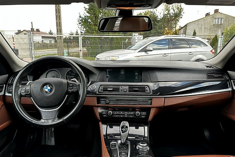 BMW 520 Skóry Panorama Xenon Gwarancja zdjęcie 13