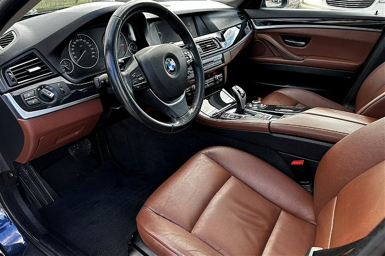 BMW 520 Skóry Panorama Xenon Gwarancja zdjęcie 9