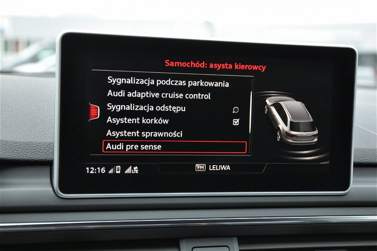 Audi A4 2.0TDI 190KM S-tronic S-line Matrix B&O Virtual El.klapa Akt.Temp Gwar zdjęcie 17
