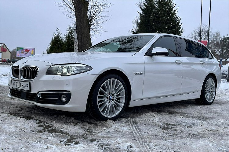 BMW 525 Biała Perła Luxury 525d Po Opłatach zdjęcie 11