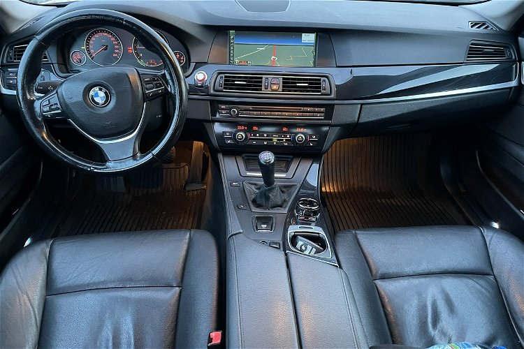 BMW 520 nowy rozrząd duża navi bi-xenon skóra zdjęcie 5