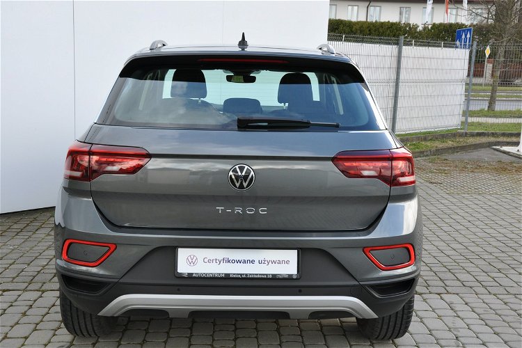 Volkswagen T-Roc 1.0TSI 110KM Life Salon PL 1-wł Kamera Czujniki AppConnect Gwar. Deal zdjęcie 6