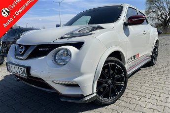 Nissan Juke NISMO RS 1.6 Turbo 214 KM Biała Perła 66 Tyś przebieg 4x4 Model 2017