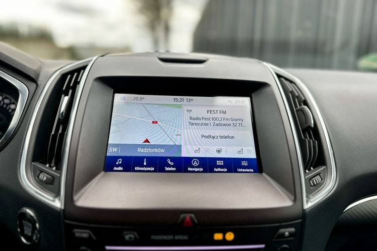 Ford S-Max 2.0 190 KM Vignale Faktura VAT 23% zdjęcie 23