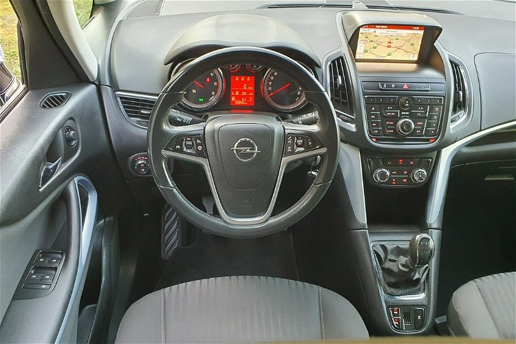 Opel Zafira Tourer # 1.6 ecoFlex 136KM # Navi # Xenon # Parktronic # Piękna !!! zdjęcie 17