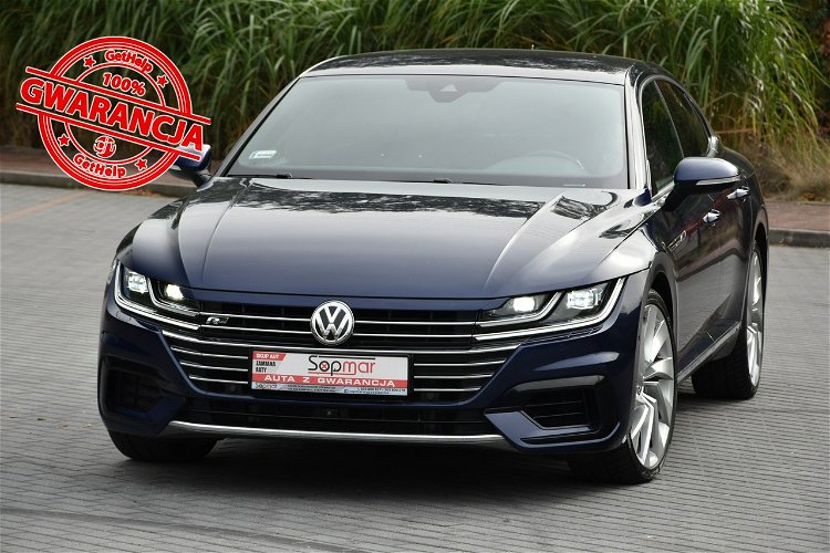 Volkswagen Arteon 4Motion R-line 2.0TDi 240KM DSG 2018r. SalonPL Kamera360 Virtual LEDy zdjęcie 1