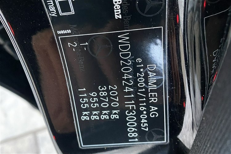 Mercedes C 200 Bardzo zadbana - 100% oryginalny przebieg. NOWY ROZRZAD zdjęcie 13