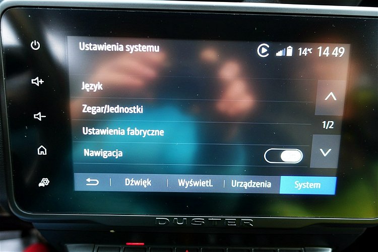 Dacia Duster Prestige LPG-100KM Led+Navi+Kamery 360 FABRYCZNA GWARA. Bezwypad FV23% 4x2 zdjęcie 50