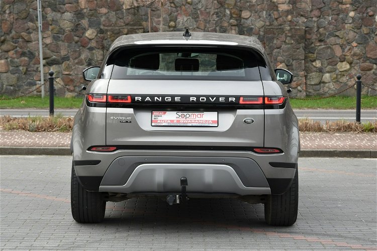Land Rover Range Rover Evoque 2.0D 180KM 2020r. Salon AWD FullLED Skóra Kamera NAVi Iwł. SERWIS FV23 zdjęcie 6