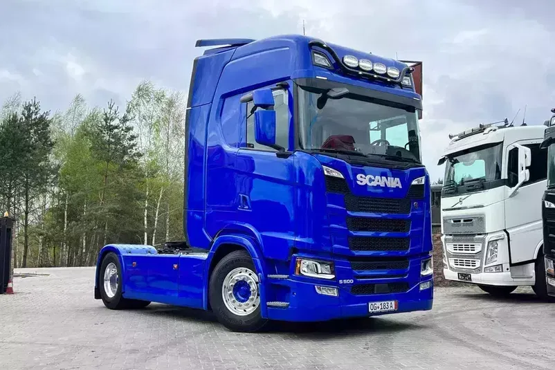 ciągnik siodłowy Scania zdjęcie 1