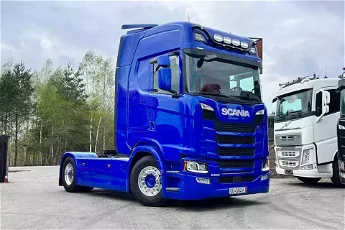 Scania Scania S500 z Niemiec idealny stan Full led kontrakt scania ASO