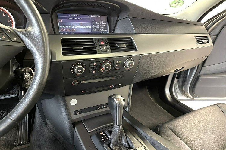 BMW 525 525i 218KM + GAZ LPG Tempomat Skóry Xenon Navi Professional Panorama zdjęcie 22