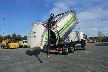 Scania WUKO KAISER EUR-MARK PKL 8.8 DO CZYSZCZENIA KANAŁÓW KOMBI WUKO asenizacyjny separator beczka odpady czyszczenie kanalizacja