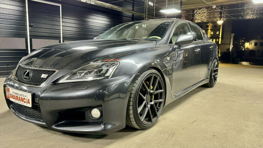 Lexus IS-F 5.0v8 moc 450KM full led. Dolot obniżony gwint