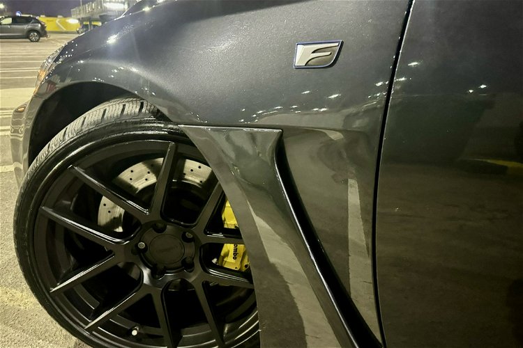 Lexus IS-F 5.0v8 moc 450KM full led. Dolot obniżony gwint wydech piękny zamiana zdjęcie 63