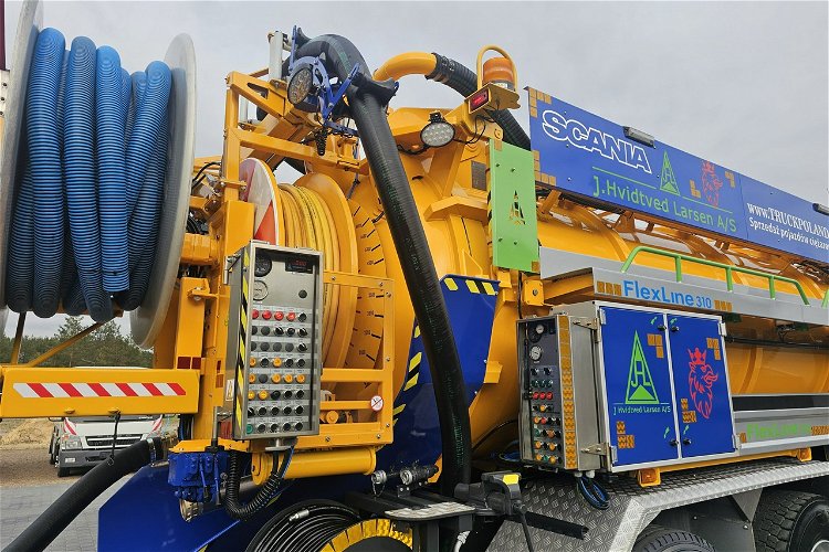 Scania WUKO LARSEN FLEX LINE 310 do zbierania odpadów płynnych WUKO asenizacyjny separator beczka odpady czyszczenie kanalizacja zdjęcie 24