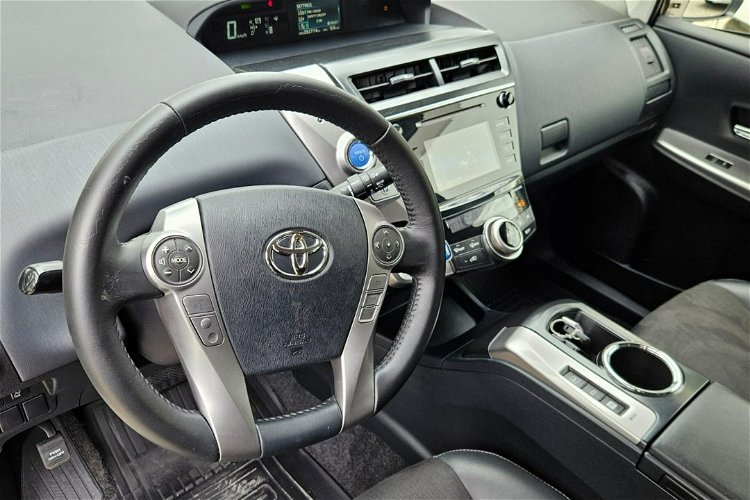 Toyota Prius+ 1.8 HSD 136KM Skóra Hand free 7 osobowy Bezwypadkowy zdjęcie 20