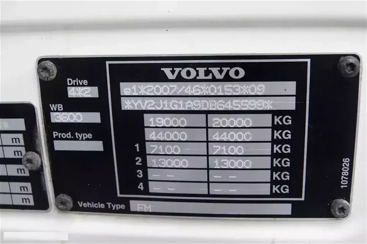 Volvo FM 450 / PEŁNY ADR / EEV / WAGA : 6600 KG zdjęcie 30