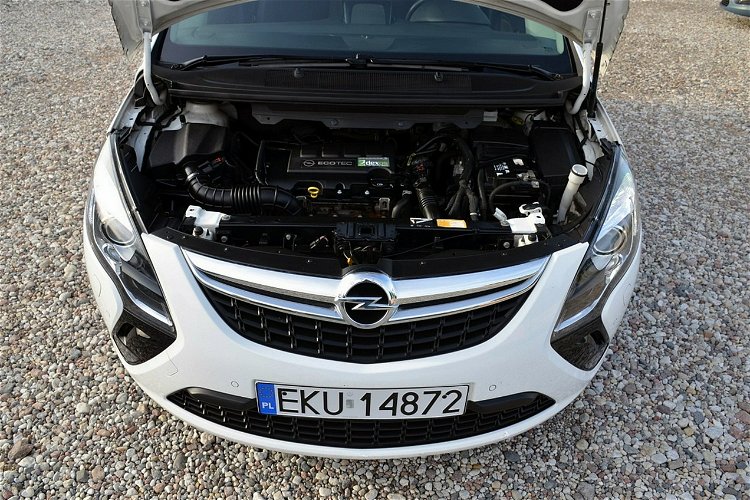 Opel Zafira ZAREJESTROWANA 1.4T LED 7 Foteli Bi-xenon Kamera Navi Serwis Alu zdjęcie 8