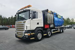 Scania Disab Centurion P210/9 Ładowarka próżniowa ssąca koparka ssąca substancje sypkie odkurzacz WUKO Saugbagger zdjęcie 3